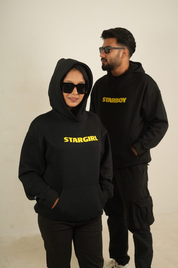 Solid Hoodie Oversize (Black)